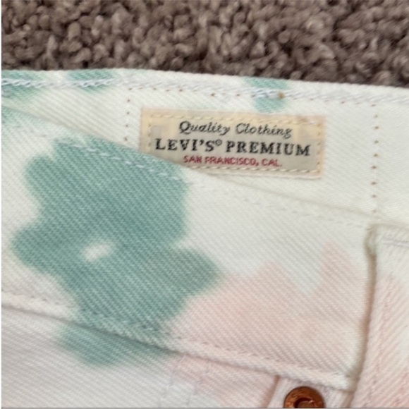 Levi Stratuss & Co High Waist Mini Skirt Size 27 - Picture 2 of 5